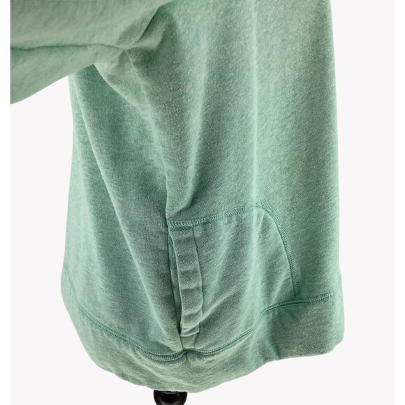 State Of Mine VIRGINIA Womans XL Quarter Button Pullover Mint Green Sweatshirt - Picture 5 of 9